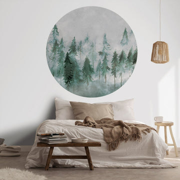 Nebbia – Tapeta Koło Standard