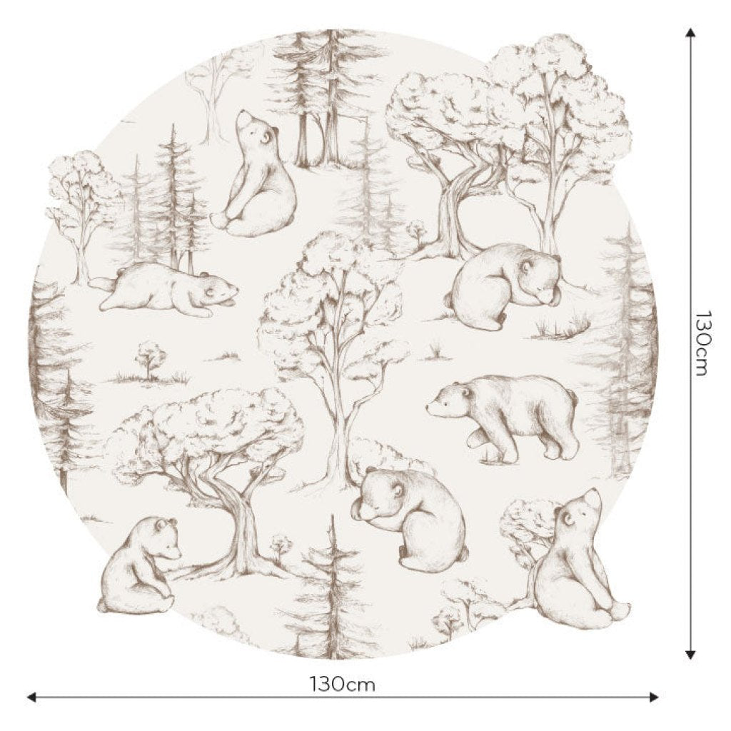 Orso – Tapeta Koło Standard