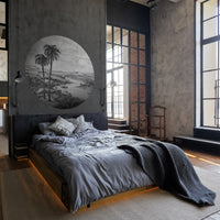 Palm – Tapeta Koło Standard