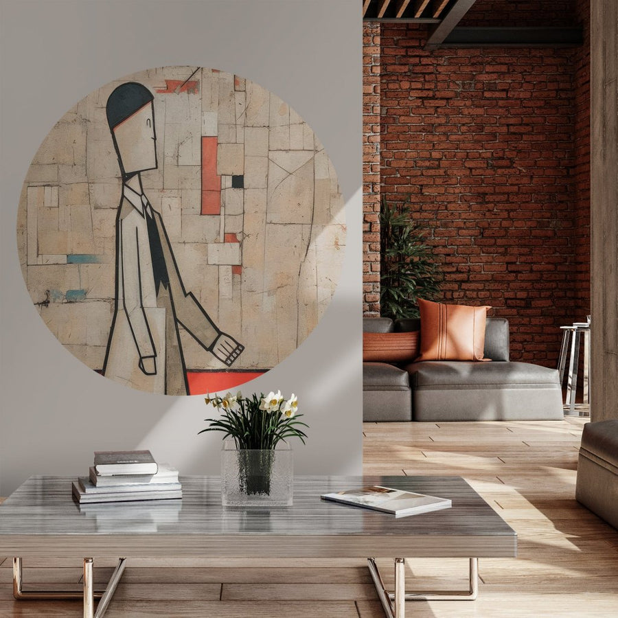 Piet – Tapeta Koło Standard