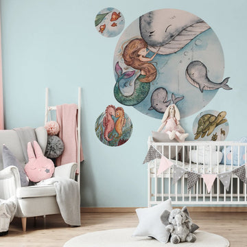 Sea Child – Tapeta Koło Standard