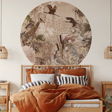 Secret Garden – Tapeta Koło Standard