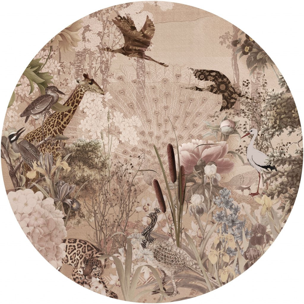 Secret Garden – Tapeta Koło Standard