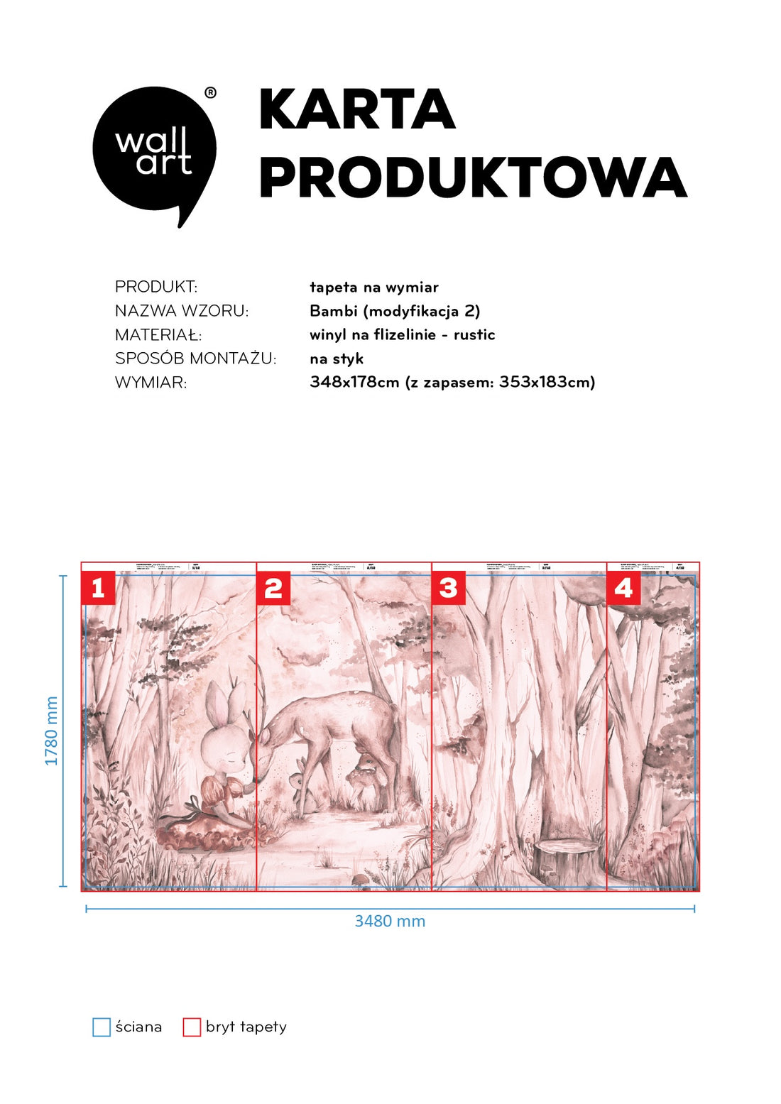 Bambi rustic 348x178